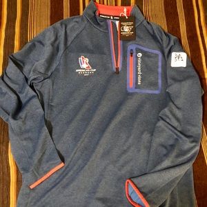 Vineyard Vines America’s Cup Pullover Jacket Large